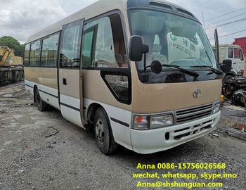 China 26 - 30 ônibus usado da pousa-copos dos assentos 2015 mini transmissão manual de 6620 * 2240 * 3020 milímetros fornecedor
