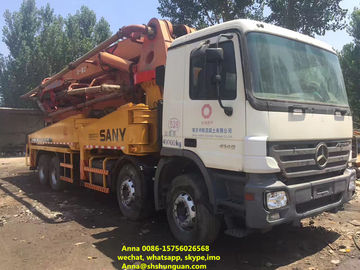 China Milímetros concreto usado Sany do poder do diesel do caminhão 11420 * 2500 da bomba de 48 medidores * 4000 fornecedor