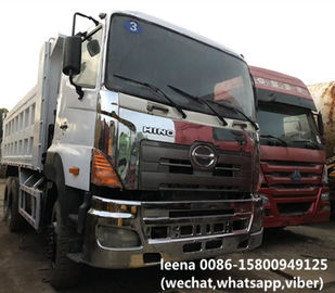 China O tipo de Japão 6X4 usou caminhões basculantes Hino 700 de caminhão basculante séries da capacidade de 25-30 toneladas do caminhão fornecedor