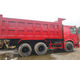 Vermelho 30 toneladas de caminhão de caminhão basculante transmissão manual do peso do veículo de 13000 quilogramas fornecedor