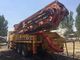 Milímetros concreto usado Sany do poder do diesel do caminhão 11420 * 2500 da bomba de 48 medidores * 4000 fornecedor