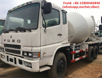 China MITSUBISHI Fuso usou o combustível diesel de mistura concreto da capacidade dos caminhões 8m3 do misturador fábrica