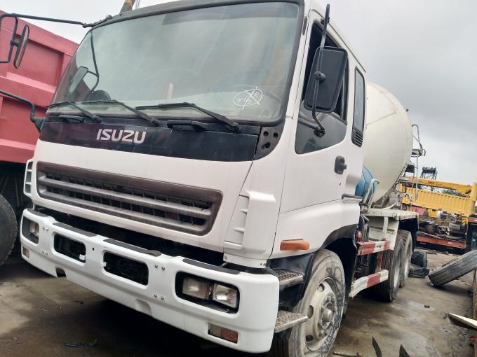 MITSUBISHI Fuso usou o combustível diesel de mistura concreto da capacidade dos caminhões 8m3 do misturador