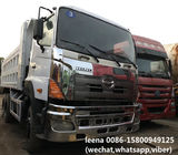 China O tipo de Japão 6X4 usou caminhões basculantes Hino 700 de caminhão basculante séries da capacidade de 25-30 toneladas do caminhão empresa