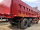 Howo diesel 375 usou a caixa de 25-30 toneladas da descarga da capacidade 16-20 Cbm dos caminhões basculantes fornecedor
